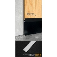 6.5cm Inset LED Skirting Board | FLL-A-8-A6.5-9 Flush Light Strip Baseboard | DoorHub UAE